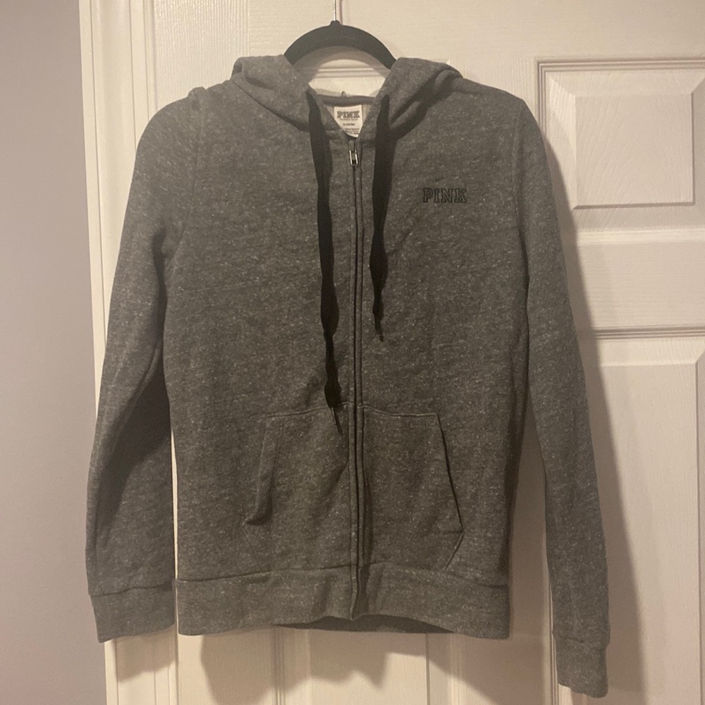 VS Pink zip up hoodie